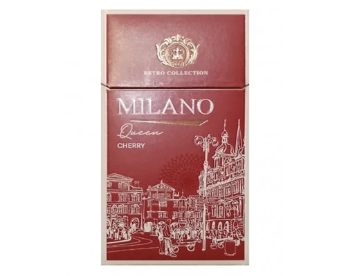 Купить Сигареты Milano Retro Collection Queen Cherry (Милано Ретро Вишня Компакт) оптом 