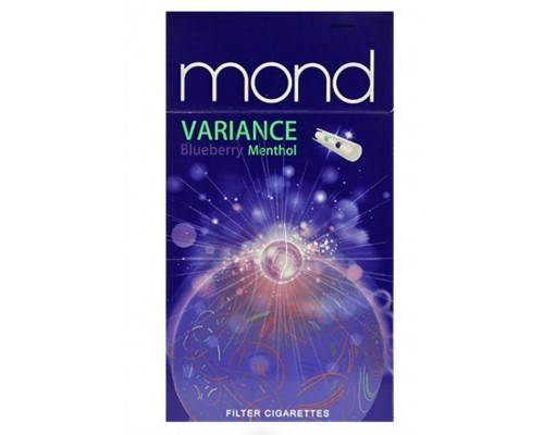 Купить Сигареты Mond Variance Blueberry Menthol (Монд Варианс Черника Ментол)